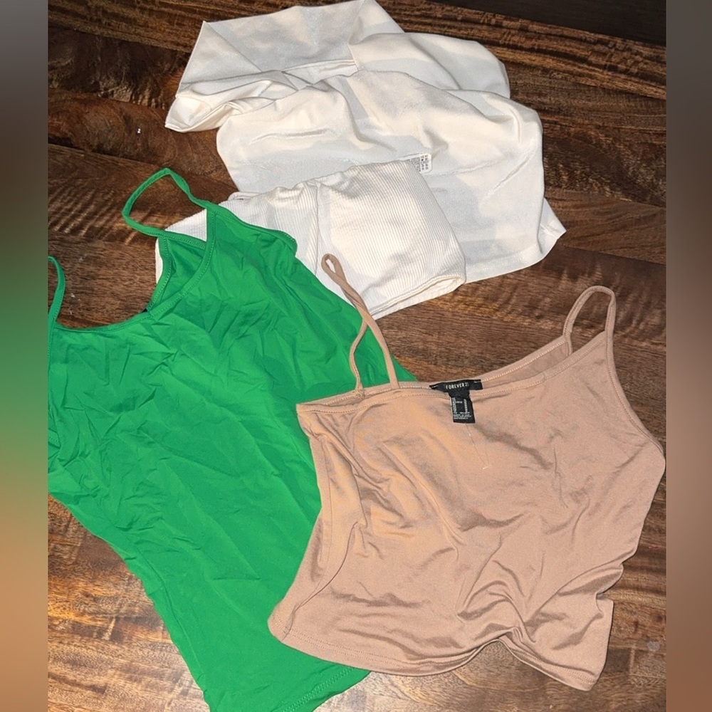 Zara, Forever21, SHEIN 4 Tops Bundle Women’s Size Medium